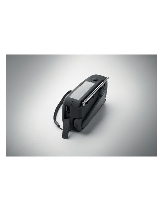 ONDA Radio portable avec torche LED
