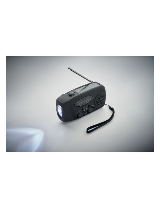 ONDA Radio portable avec torche LED