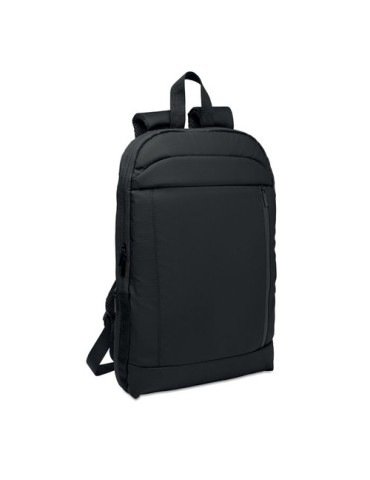 XPANDA Sac à dos extensible 600D RPET Couleurs : noir cadeau entreprise pas cher