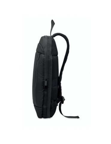 XPANDA Sac à dos extensible 600D RPET Couleurs : noir goodies personnalisé en stock