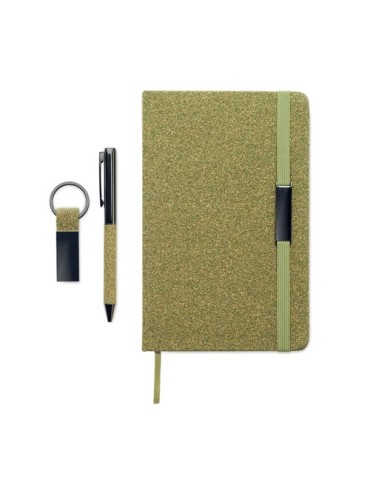 CHIPPEWA SET Coffret cadeau 3 pièces Couleurs : vert objet promotionnel éco-responsable