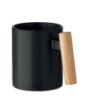 CRENATE Mug en céramique 320 ml Couleurs : noir personnalisable avec votre logo