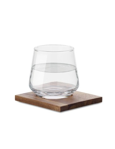 DRINKS Set de verres à whisky Couleurs : transparent marquage laser ultra précis