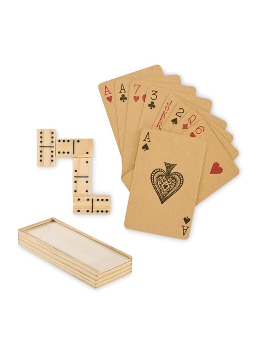 DOMI&CARDS Jeu de dominos et cartes