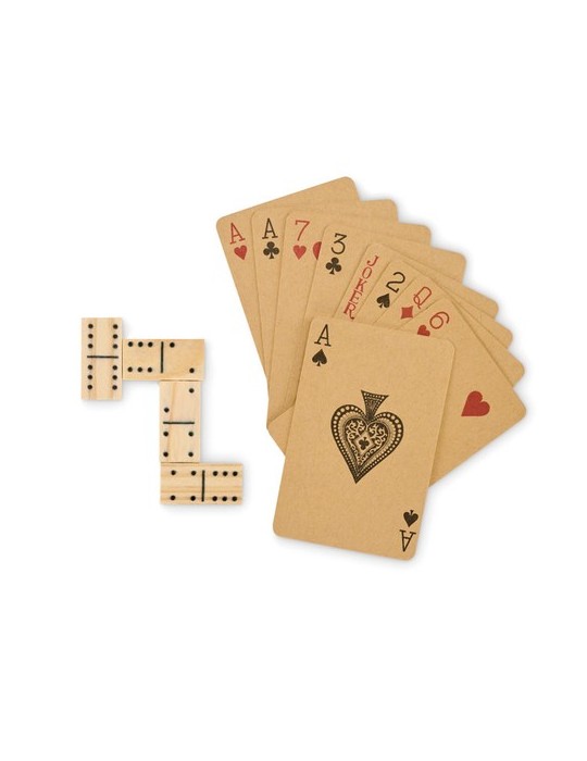 DOMI&CARDS Jeu de dominos et cartes