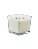 RIUADA Bougie en cire végétal 1300 gr Matières : verre Couleurs : transparent