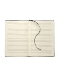 TREZE Carnet A5 en PU souple Matières : papier recyclé Couleurs : noir cadeau entreprise pas cher
