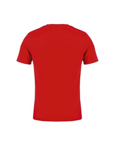 EXPLORER Explorer tee shirt unisexe Matières : coton recyclé Taille textile : L Couleurs : rouge impression logo haute qualité