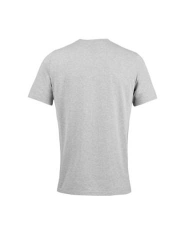 EXPLORER Explorer tee shirt unisexe Matières : coton recyclé Taille textile : XS Couleurs : gris chiné personnalisation rapide e