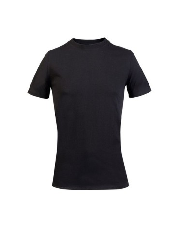 EXPLORER Explorer tee shirt unisexe Matières : coton recyclé Taille textile : XL Couleurs : noir objet promo petit budget