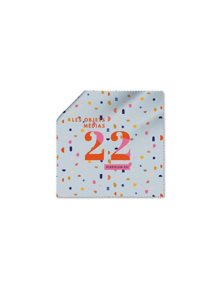 CHIFFON DE NETTOYAGE EN MICROFIBRE  AVEC POCHETTE 150x150mm