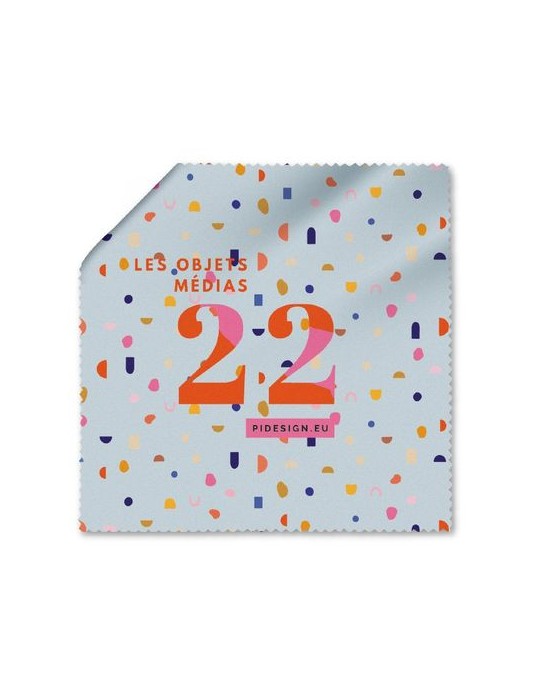 CHIFFON DE NETTOYAGE EN MICROFIBRE  AVEC POCHETTE 150x150mm