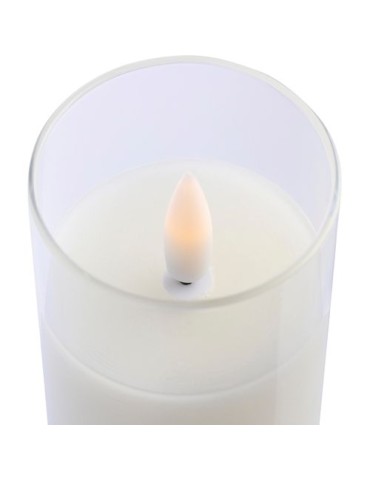 Bougie LED en PP Serin Matières : carton Couleurs : noir objet promo petit budget