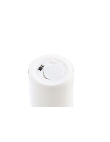 Bougie LED en PP Serin Matières : carton Couleurs : blanc impression logo haute qualité