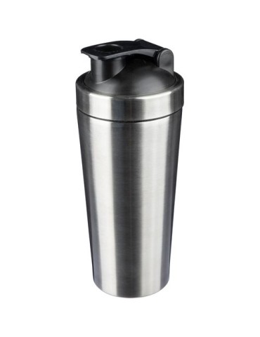 Gourde simple paroi de 750 ml en acier inoxydable recyclé Orla Matières : silicone Couleurs : argenté cadeau entreprise pas cher