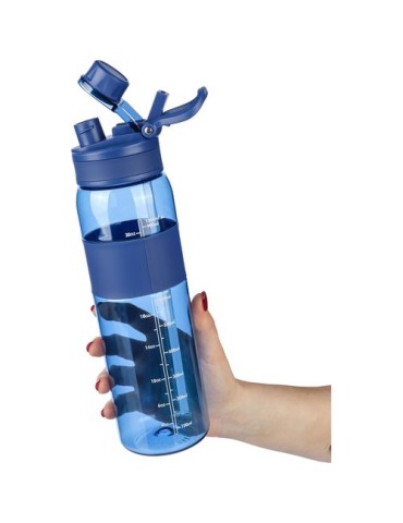 Gourde de 900 ml en Tritan Lyra Matières : carton Couleurs : blanc marquage laser ultra précis