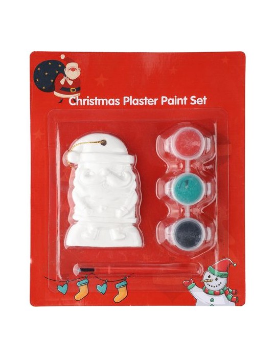 Coffret de peinture ‘Père Noël’ en PS Zina