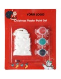 Coffret de peinture ‘Père Noël’ en PS Zina Matières : carton Couleurs : multicolore cadeau entreprise pas cher