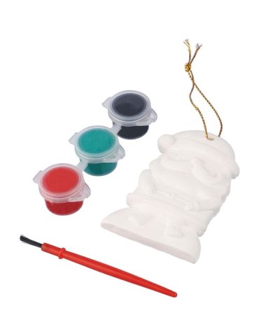 Coffret de peinture ‘Père Noël’ en PS Zina Matières : carton Couleurs : multicolore impression haute définition