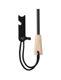 Allume-feu en acier inoxydable Azra Matières : bois Couleurs : brun personnalisable avec votre logo