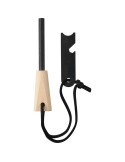 Allume-feu en acier inoxydable Azra Matières : bois Couleurs : brun cadeau entreprise pas cher