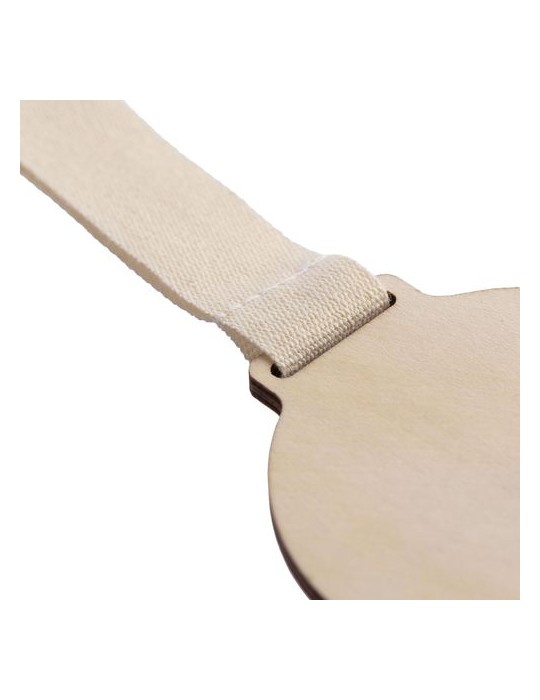 Médaillon en tilleul Koa