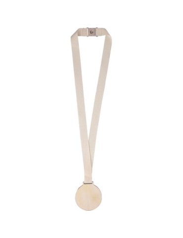Médaillon en tilleul Koa Matières : bois Couleurs : brun cadeau collaborateur premium
