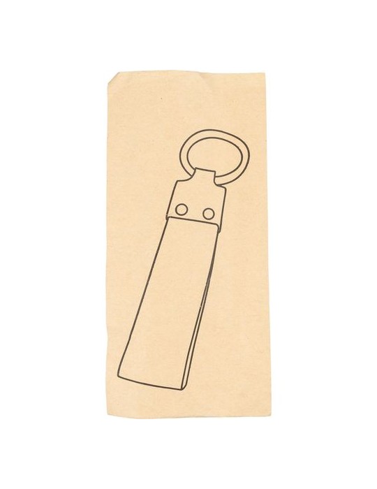 Porte-clés en denim Enzi