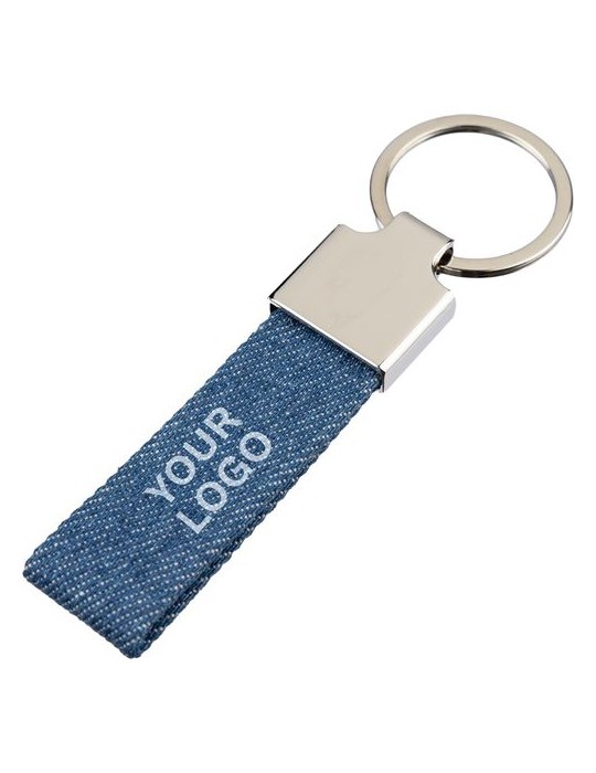 Porte-clés en denim Enzi