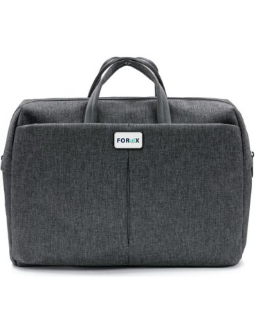 Sacoche pour ordinateur portable BrandCharger Metro Matières : PET recyclé Couleurs : gris cadeau entreprise pas cher