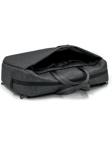 Sacoche pour ordinateur portable BrandCharger Metro Matières : PET recyclé Couleurs : gris impression haute définition