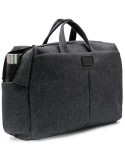 Sacoche pour ordinateur portable BrandCharger Metro Matières : PET recyclé Couleurs : gris marquage laser ultra précis