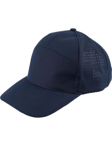 Casquette de 7 panneaux en polyester Alarielle Matières : polyester Couleurs : noir objet promotionnel éco-responsable