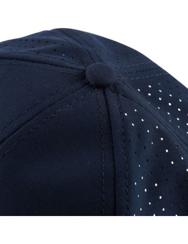 Casquette de 7 panneaux en polyester Alarielle Matières : polyester Couleurs : noir marquage laser ultra précis