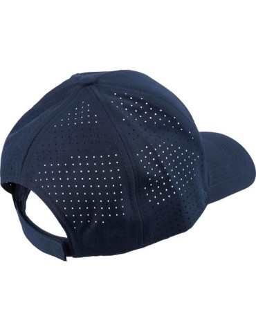 Casquette de 7 panneaux en polyester Alarielle Matières : polyester Couleurs : bleu objet publicitaire robuste
