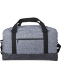 Sac de sport rPET en feutre Corliss Matières : polyester Couleurs : gris foncé