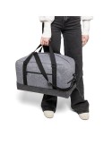 Sac de sport rPET en feutre Corliss Matières : polyester Couleurs : gris foncé cadeau entreprise pas cher
