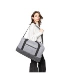 Sac de sport rPET en feutre Corliss Matières : polyester Couleurs : gris foncé goodies publicitaire événementiel