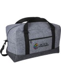Sac de sport rPET en feutre Corliss Matières : polyester Couleurs : gris foncé objet promotionnel éco-responsable