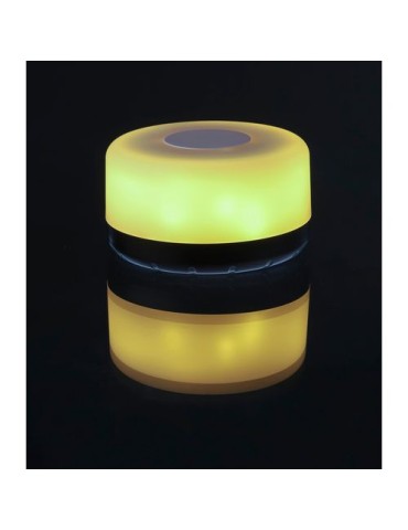 Lampe de camping rechargeable en ABS Hadrian Matières : ABS Couleurs : noir objet promotionnel éco-responsable