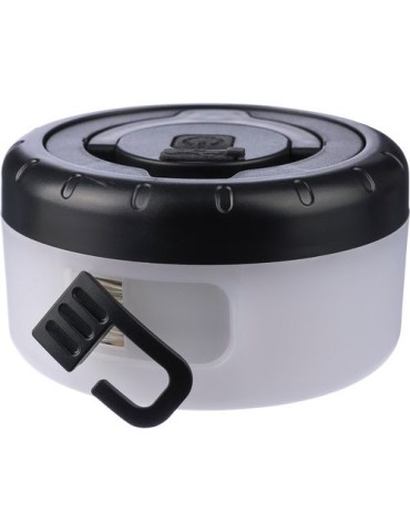 Lampe de camping rechargeable en ABS Hadrian Matières : ABS Couleurs : noir cadeau collaborateur premium