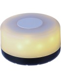 Lampe de camping rechargeable en ABS Hadrian Matières : ABS Couleurs : noir personnalisation rapide en France