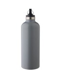 Gourde double paroi de 500 ml en acier inoxydable recyclé Lysandra Matières : aluminium Couleurs : noir cadeau client original