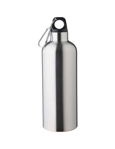 Gourde double paroi de 500 ml en acier inoxydable recyclé Lysandra Matières : aluminium Couleurs : argenté goodies publicitaire 