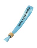 Bracelet en rPET 300D Tarian Matières : bambou Couleurs : bleu cobalt objet publicitaire robuste