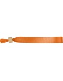 Bracelet en rPET 300D Tarian Matières : bambou Couleurs : orange personnalisable avec votre logo