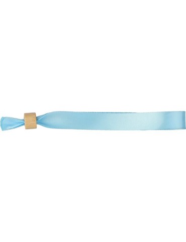 Bracelet en rPET 300D Tarian Matières : bambou Couleurs : bleu clair livraison express 24h 48h