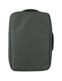 Sac à dos porte-ordinateur en rPET 300D Eulalia Matières : polyester Couleurs : vert personnalisable avec votre logo