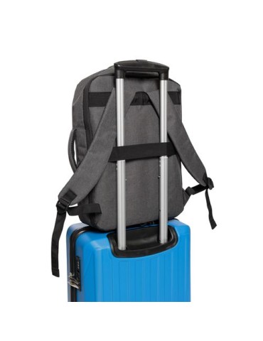 Sac à dos porte-ordinateur en rPET 300D Eulalia Matières : polyester Couleurs : vert cadeau collaborateur premium