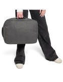 Sac à dos porte-ordinateur en rPET 300D Eulalia Matières : polyester Couleurs : vert cadeau affaires élégant